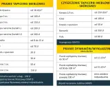 Pranie tapicerki samochodowej cennik: kanapy, fotele, krzesła, pufy, materace. Ceny od 8 zł. Dostępne też czyszczenie skór.