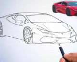 Narysuj Lamborghini: Krok po kroku do realistycznych detali