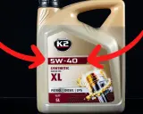 Olej K2 5W-40 Synthetic Motor Oil XL to dobry wybór, jeśli zastanawiasz się, jaki olej do silnika benzynowego wybrać. Nadaje się również do diesla i LPG.