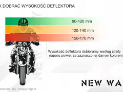 Jak dobrać deflektor motocyklowy? Poznaj 4 kroki do komfortu