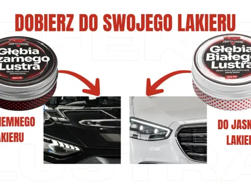 Wosk do granatowego auta: jak uzyskać głębię i efekt mokrego lakieru?