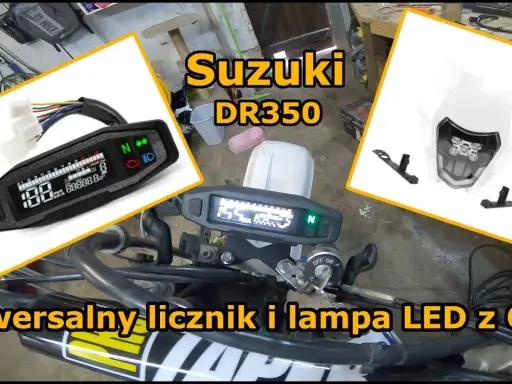 Uniwersalny licznik motocyklowy: Podłączysz go sam! Poradnik