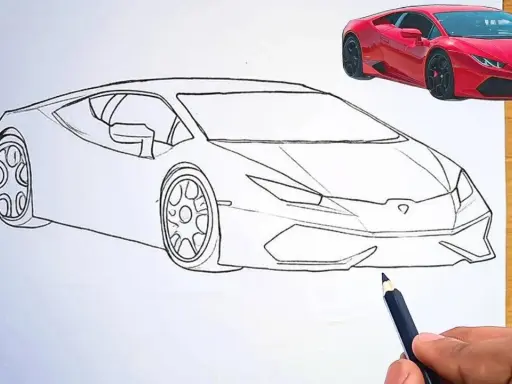 Narysuj Lamborghini: Krok po kroku do realistycznych detali