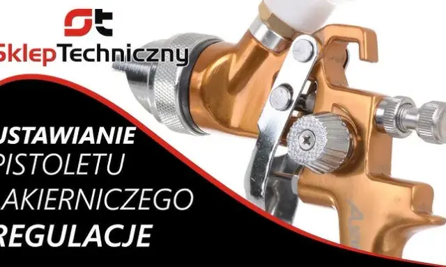 Ciśnienie w pistolecie lakierniczym: Perfekcja bez zacieków i morki