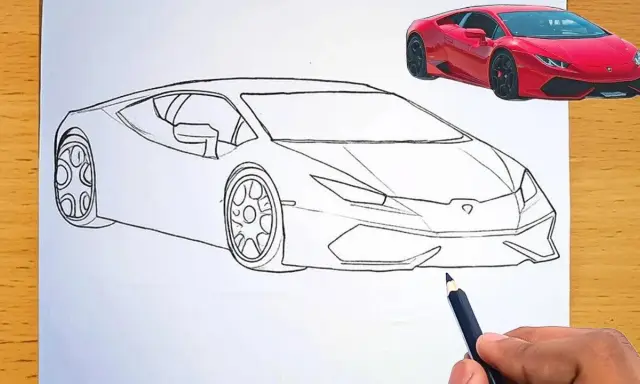 Narysuj Lamborghini: Krok po kroku do realistycznych detali