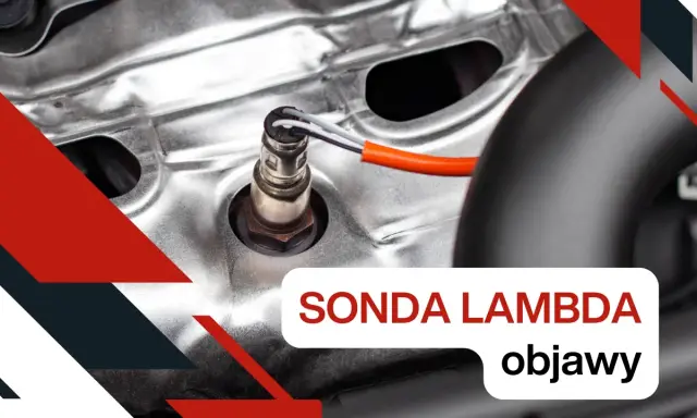 Sonda lambda w samochodzie, jej objawy awarii to m.in. nierówna praca silnika, zwiększone spalanie.