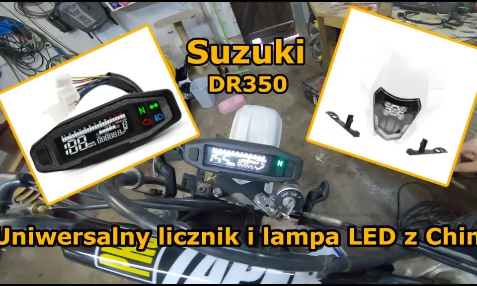 Uniwersalny licznik motocyklowy: Podłączysz go sam! Poradnik