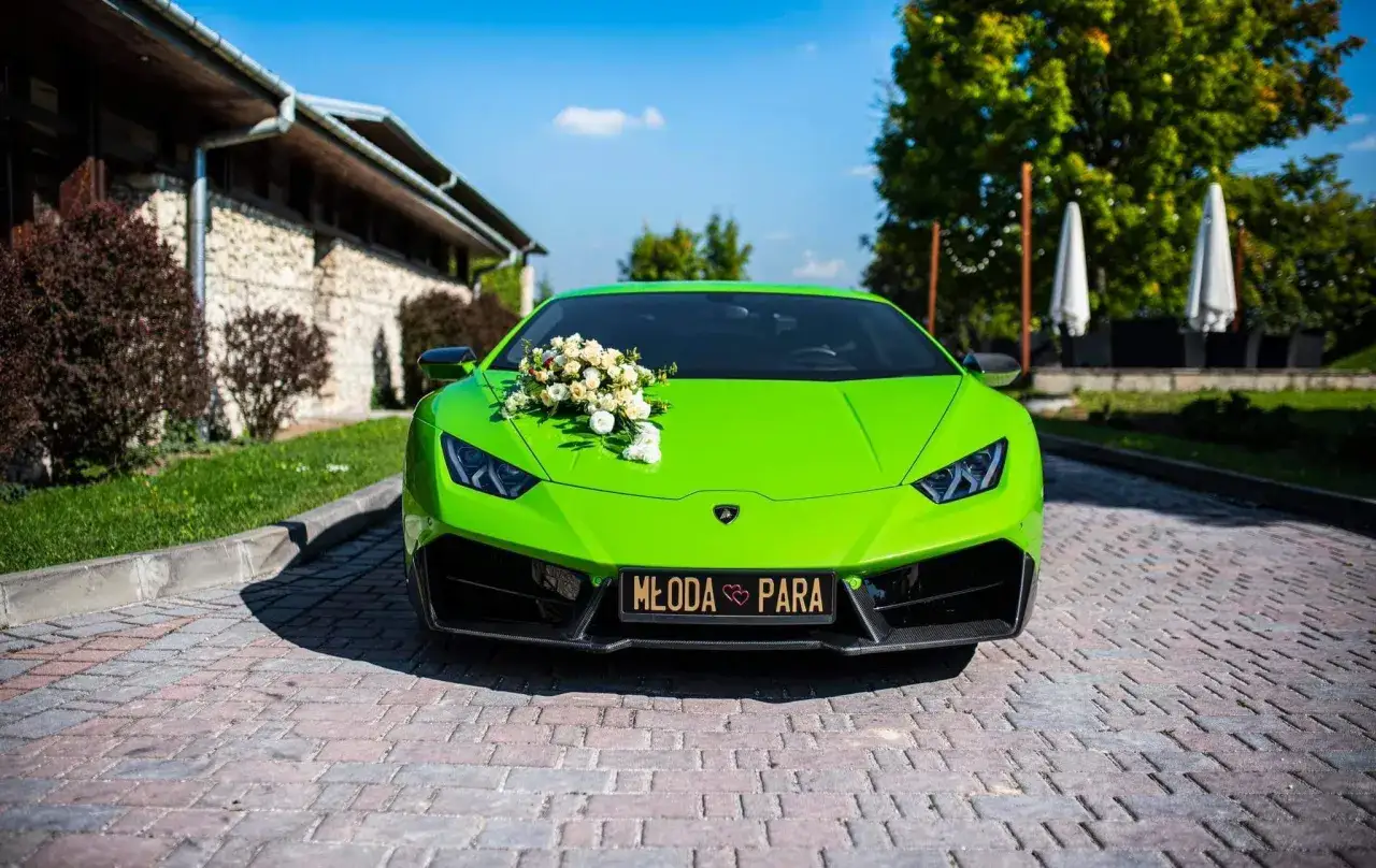 Lamborghini Huracan na wesele