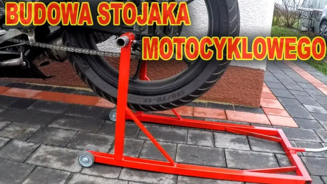 materiały do budowy podnośnika motocyklowego DIY